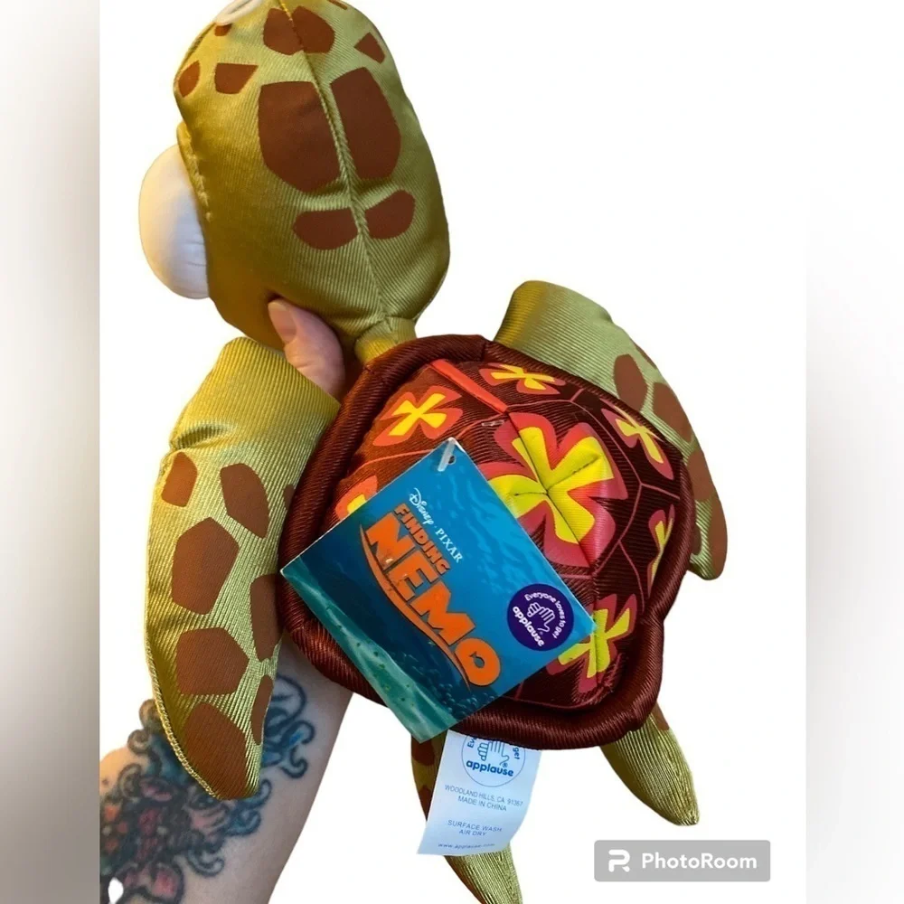 Squirt plush stuffed animal Disney Pixar Finding Nemo 8in sea turtle #44975